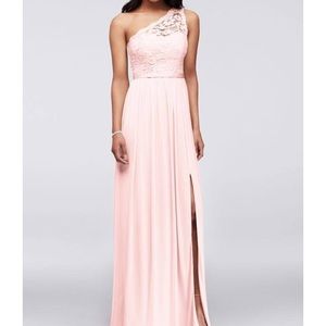 Pink bridesmaid dress